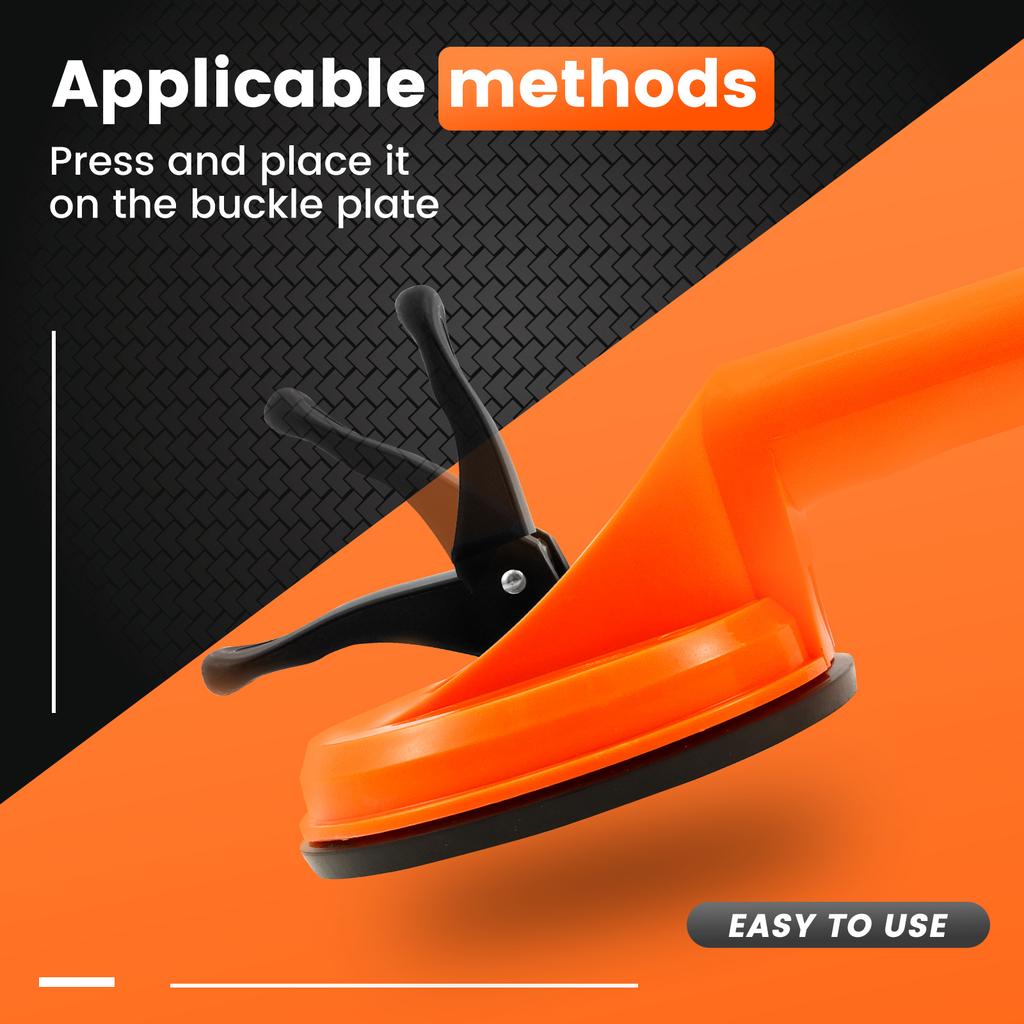 2Pcs New Glass Lifting Suction Cups Heavy Duty Vacuum ABS Handle Holder for Lift Floor Tile Auto Car Windshield Repair Hand Tool