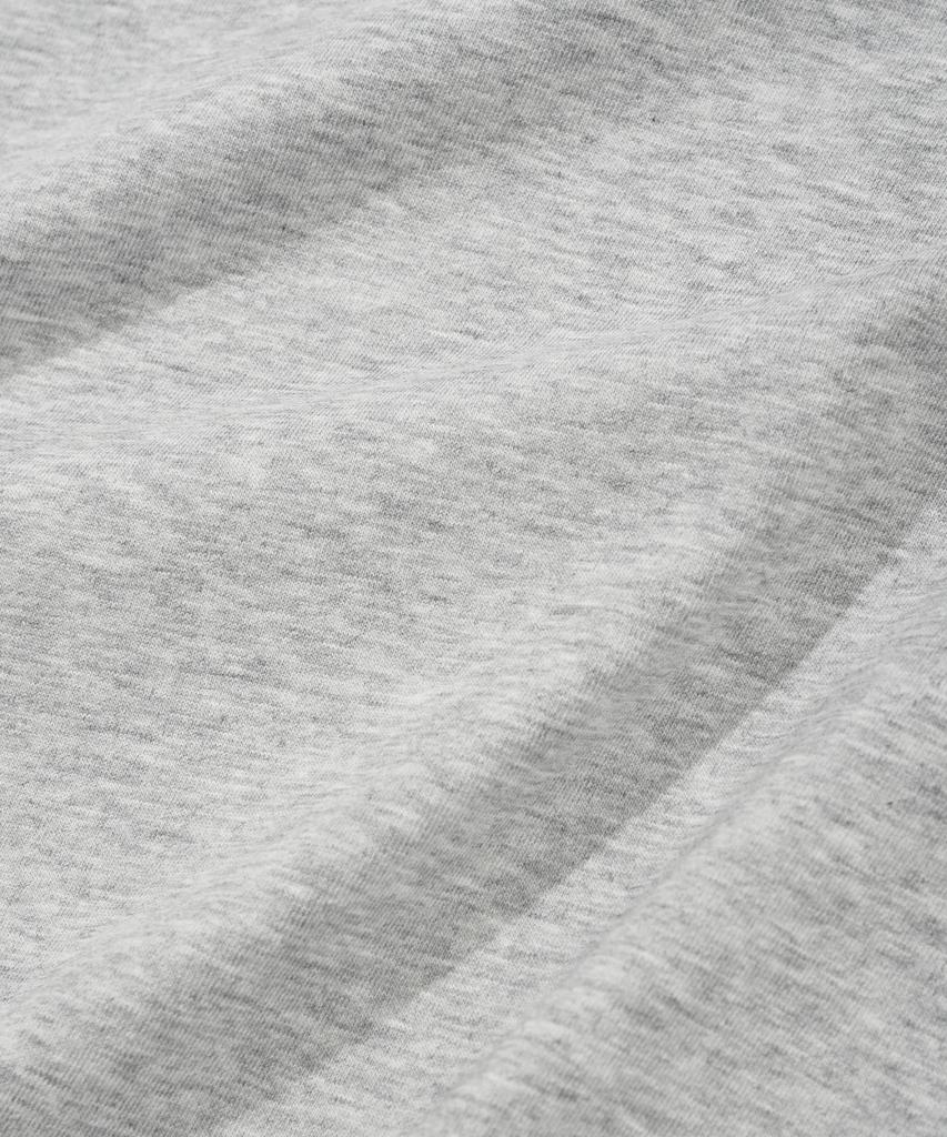 COVERNAT WOMAN Comfort Crop T-Shirt Melange Gray