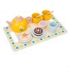 Toddler Tea Set Role Play Safe Smooth Edges for Birthday Gifting