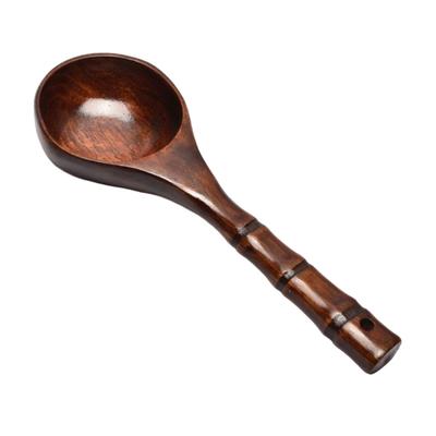 Sauna Ladle with Handle Wooden Ladle Spoon for Gardening Bathing Car Washing