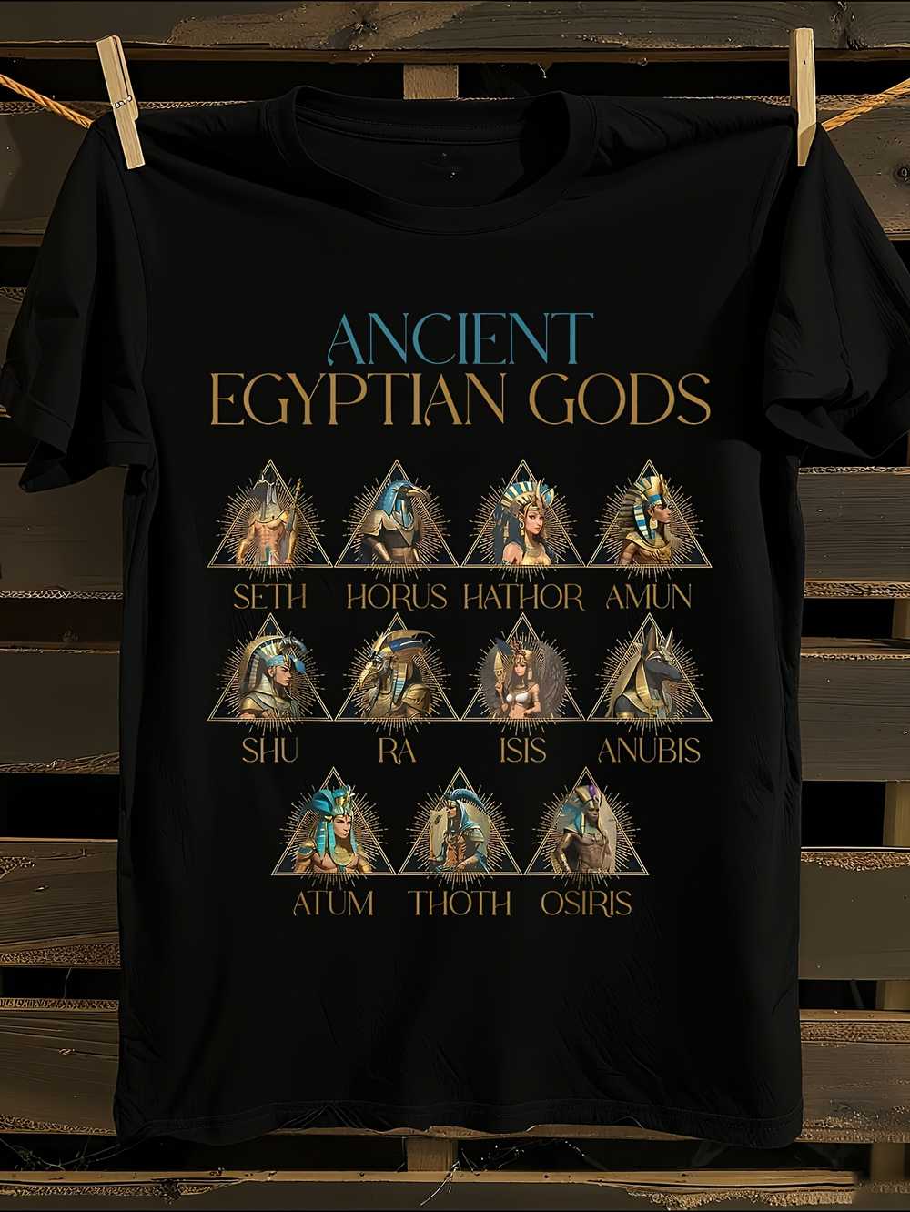 Egyptian Gods Mythology T-Shirt S