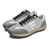 New FILA MODERNO Abrasion Resistant, Breathable, Lightweight Low Top Casual Shoes Men's Silver Gray F12M531114FSC