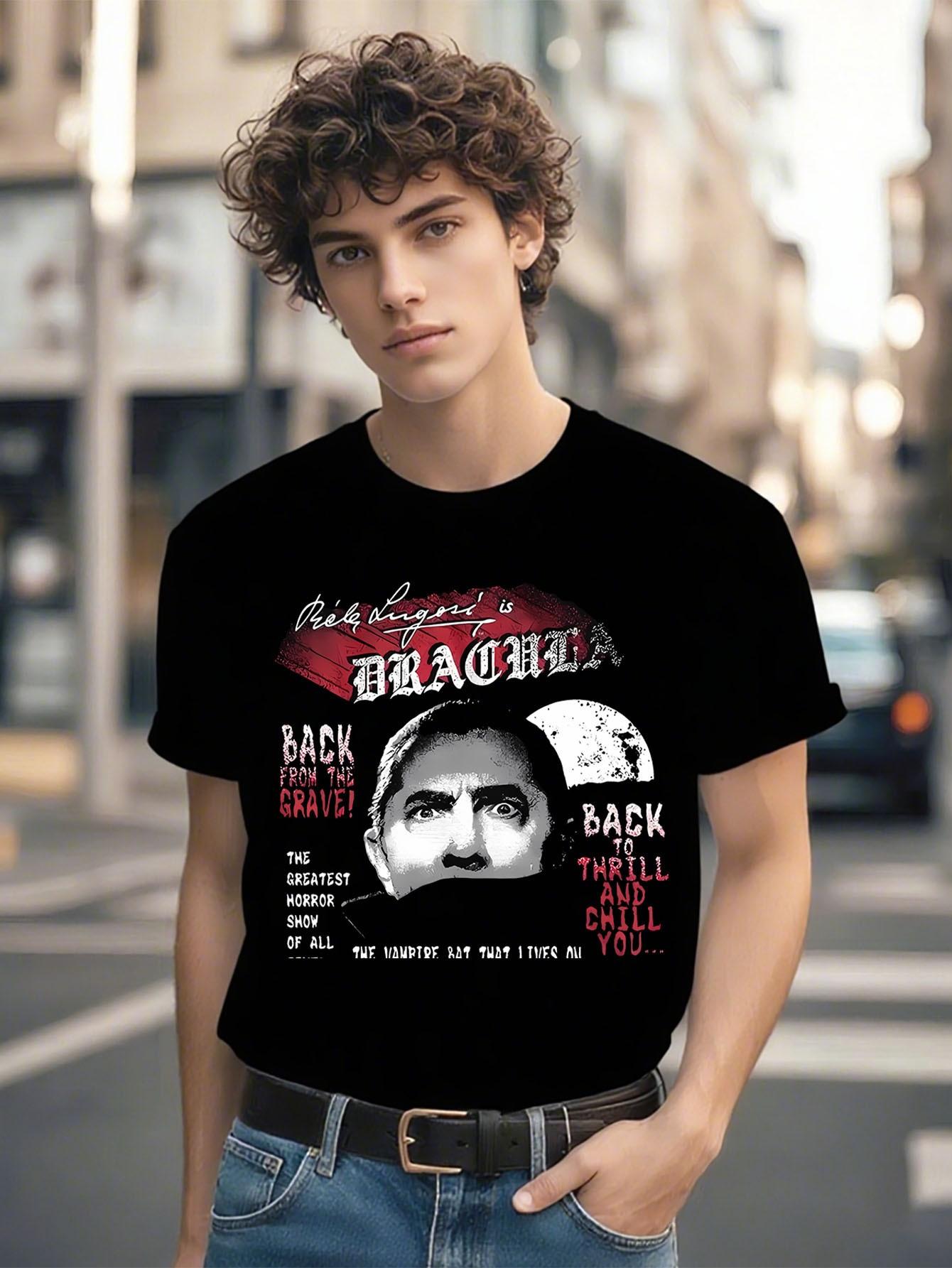Vintage Tshirt Vintage Dracula Tshirt - Bela Lugosi Back ... XXXL
