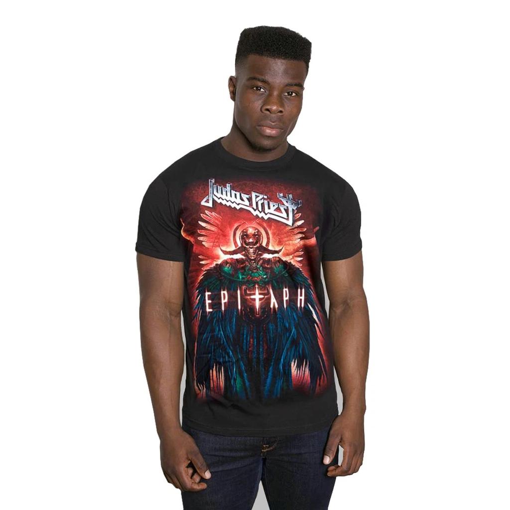 Judas Priest Epitaph Rob Halford Licensed Mens T-Shirt