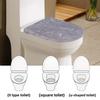 Warm Toilet Lid Cover Solid Color Toilet Lid Protective Sleeves Toilet Seat Cover  Home Bathroom