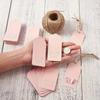 100Pcs Hollow Out Paper Gift Wrapping Tag Wavy Top Edge and Butterfly Wings Hollowed Out Hang Tags