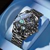 Fashion Starry Sky Van Gogh Men Quartz Watches Date Waterproof Luminous Small Three Pin Exquisite Men's Business Watches