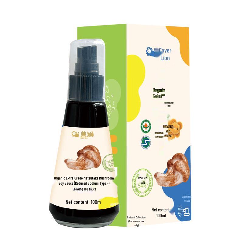 Gaishi Organic Reduced Sodium Matsutake Soy Sauce 100ml