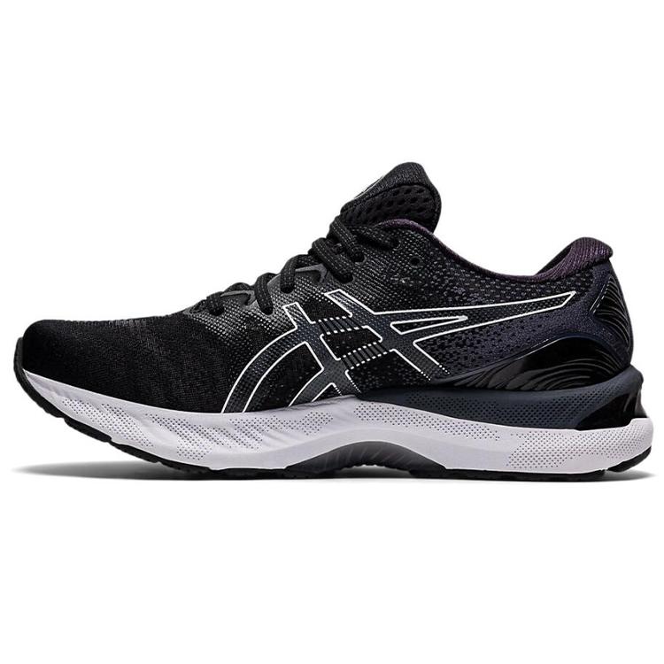 New Asics Gel Nimbus 23 2E Wide 'Black White' 1011B006-001