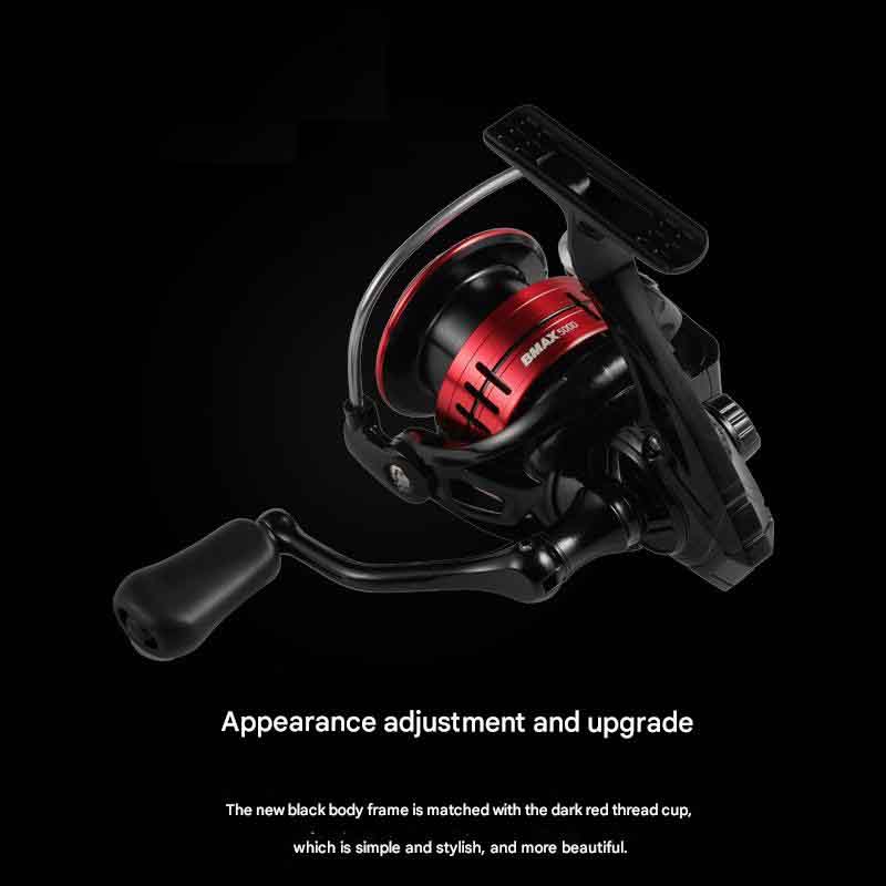 Mavllos BMAC Metal Gear 5.2:1 Gear Ratio 10kg Drag Power – Aluminum Spool CNC Handle High Speed Spinning Reel for Saltwater Freshwater
