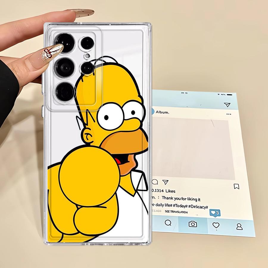 

Cute The S-simpsons Phone Cover Case for Samsung Galaxy Note 20 Ultra 10 S21 S20 Plus S25 Edge S26 S22 FE S24 S23 Ultra Galaxy S21 FE 5G