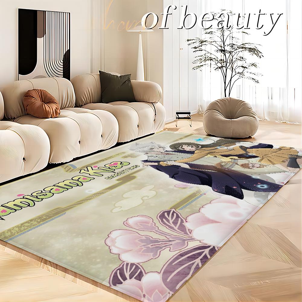 Kamisama Kiss Bathroom Mat Non-Slip Laundry Room Mat Laundry Decor Balcony Child Living Room Toilet Rug