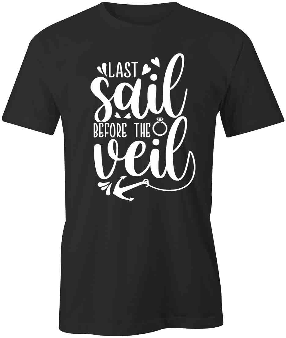 LAST SAIL BEFORE THE VEIL TShirt Tee Short-Sleeved Cotton CLOTHING S1BSA379 S