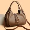 Fashionable Solid Color Design Zipper Shoulder Bags 2026 Hot Sale Exquisite Personality Creative Tassel Women's Crossbody Bags