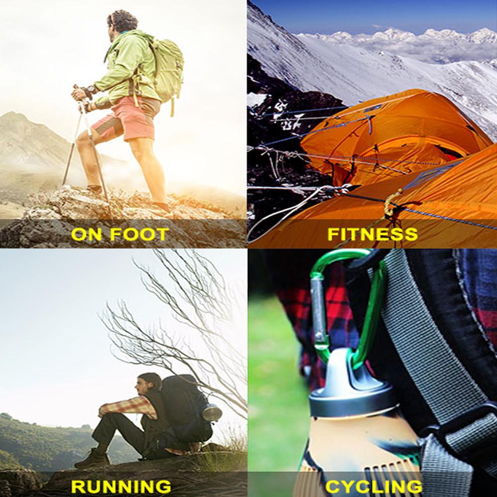 50 bucăți mini carabinier breloc din aliaj de aluminiu cu inel în D cataramă arc carabinier cârlig cu clemă breloc pentru camping în aer liber uz zilnic