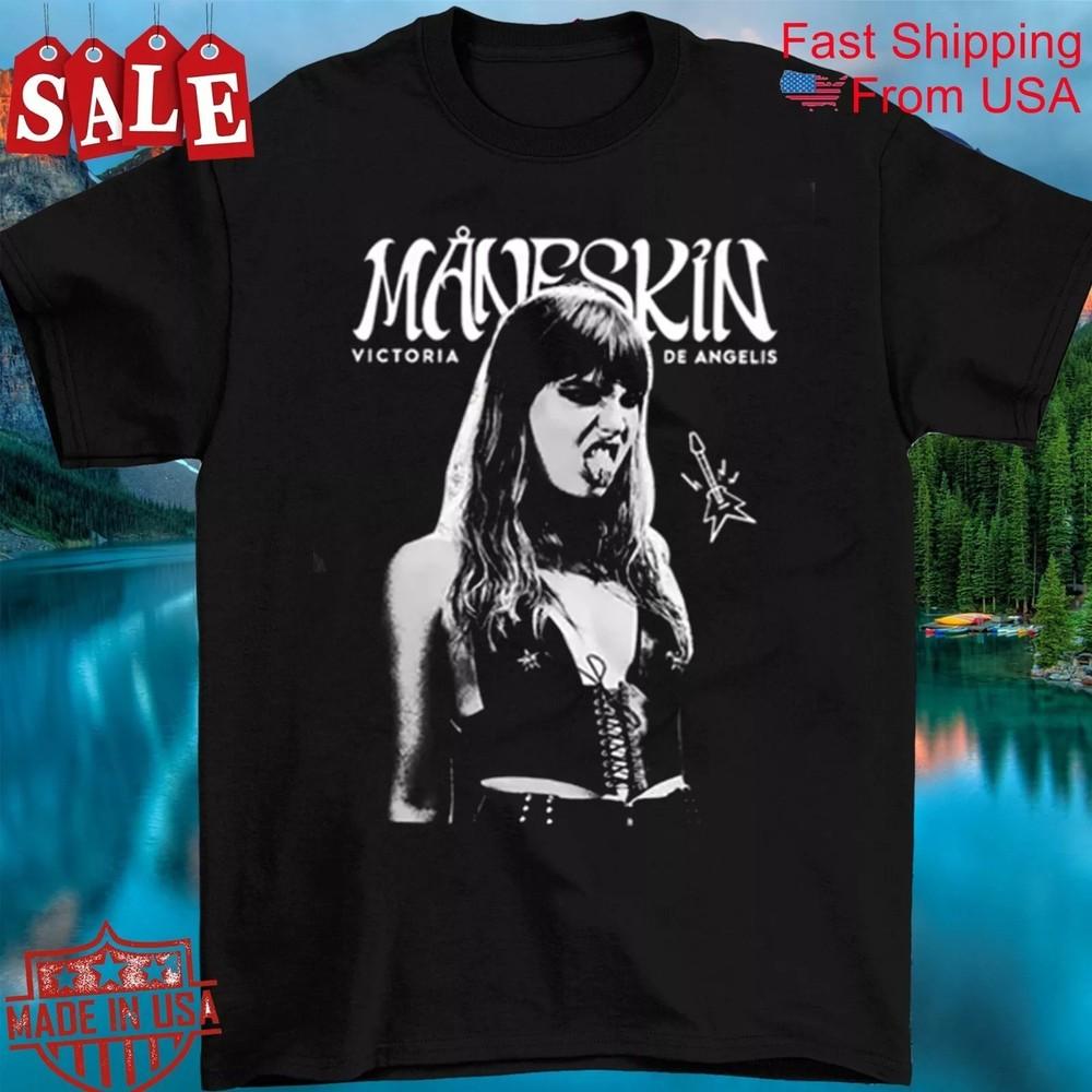 

New Maneskin Victoria De Angelis Gift For Fans Unisex S-5XL Shirt 1LU888 Unisex T-Shirt XL