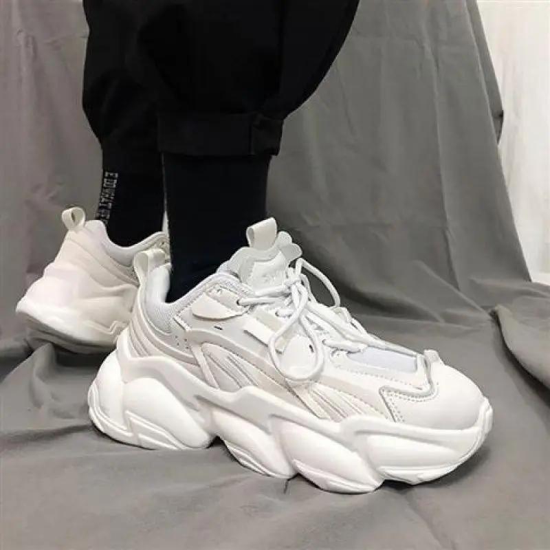 Fashion New Autumn Men's Thick-soled Sneakers Breathable Men's Thick-soled Sneakers Ladies Sneakers Tenis Masculino Zapatillas Hombre