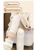 Dicke Damen-Strickhose mit Rippenmuster, hoher Taille, nahtlos, formend, 540g Diamant-Samt - Warme Winter-Oberbekleidung