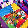 PAW Patrol Print Rug, Washable Floor Carpet, For Entryway Dorm Laundry Room Office Study, Home Decor Birthday Christmas Gift