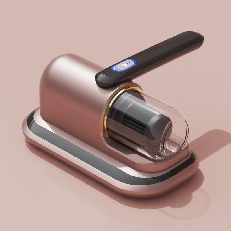 

10000 Па Новый Пылесос Для Удаления Клещей Матраса Беспроводной Ручной Пылесос Мощное Всасывание Для Чистки Кровати Подушек Одежды Дивана золотой