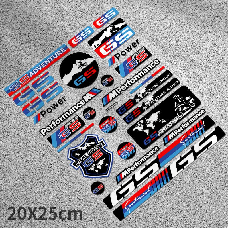 Motorcycle Helmet Car Body Fuel Tank Decorative Reflective Stickers For BMW M E46 E36 E34 F10 E90 F30 E60 F30 E53 E30 E92 E87 FX0