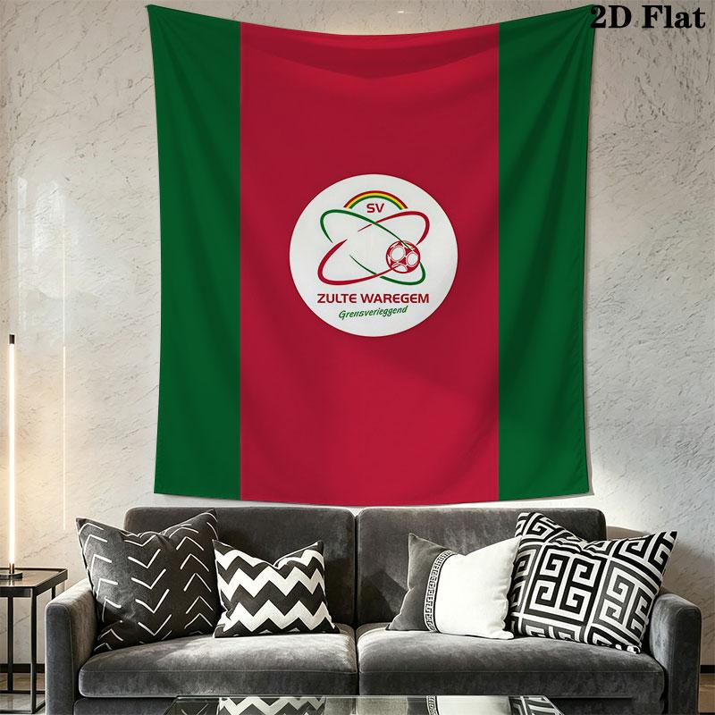 SV Zulte Waregem Wall Hanging Printed Fabric Blanket Decorative Tapestries for Bedroom Living Room Home Decor
