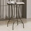 VidaXL Bistro Table Mosaic Black and White Ø50x70 Cm Ceramic, Mosaic Table, Outdoor Table, Balcony Table, Table 4003400