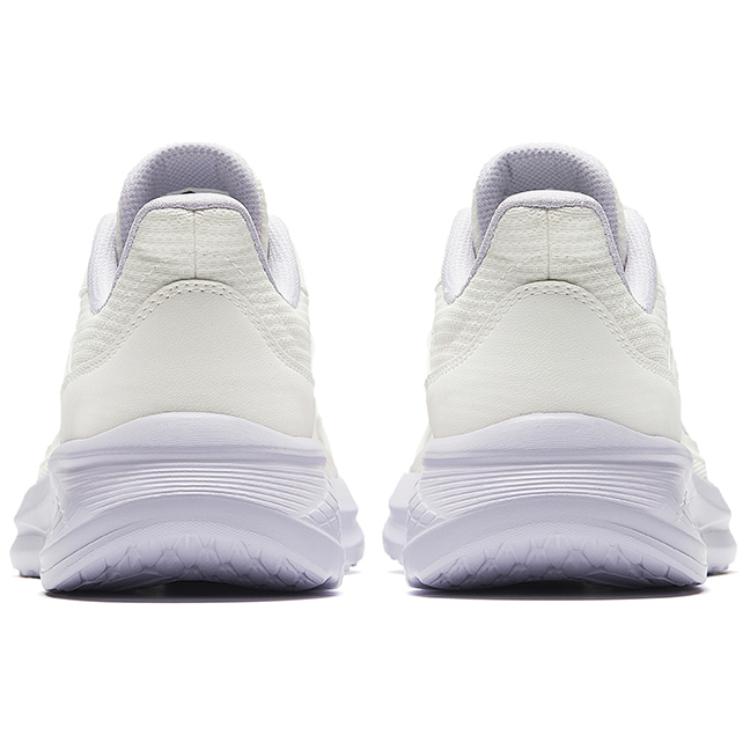 Anta Lightweight Comfortable Shock Absorbing Non-Slip Low-Top Running Shoes Women Sneaker White Purple 922435512-7