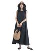 Research Sleeveless Dress Black Free Size [Urban Doors] Women's Water-Repellent A-Line DR26230-2060607