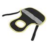 Chicken Reflective Vest Warm Safe Lightweight Poultry Harness Vest for Hen Ducks Geese Black
