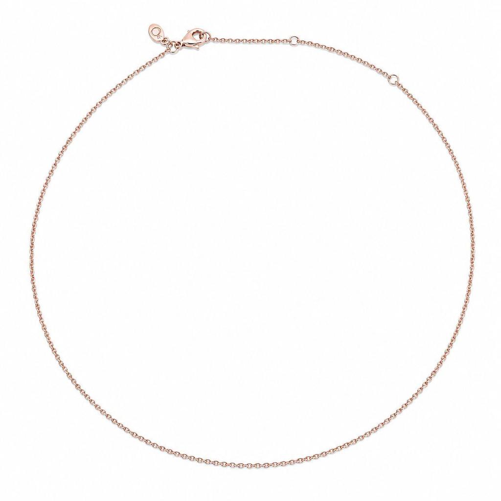 Used [Gift available] Pandora PANDORA Necklace Classic Cable Chain Necklace Sterling Silver Rose Gold Women's Fashion Accessory Jewelry Popular Brand