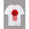 European Size Print Men'S Casual Graphic T-Shirt Design, Short Sleeve, Crew Neck, Summer Style Fashion Fit, Everyday Tshirt