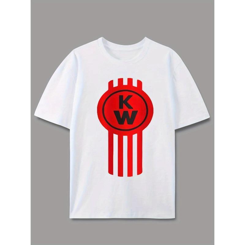 European Size Print Men'S Casual Graphic T-Shirt Design, Short Sleeve, Crew Neck, Summer Style Fashion Fit, Everyday Tshirt