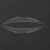 2Pcs Carbon Fiber Headlight Eyelid Cover Eyebrow Trim For Infiniti Q50 2014-