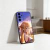 A-Asuna Anime K-Kirito Phone Case For Samsung S25,S24,S21,S22,S23,S30,Ultra,S20,Plus,Fe,Lite Black Shell