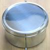 Nagao Round Storage Stainless Made in Japan Tsubame-Sanjo Container, 100xH55mm, 18-8 Steel,