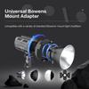 COLBOR CL100XM Studio COB Photography Light 110W LED Video Light 5600K CRI97+ Dimmable 7 Lighting Effects APP Control with   Mount Reflector Carr
