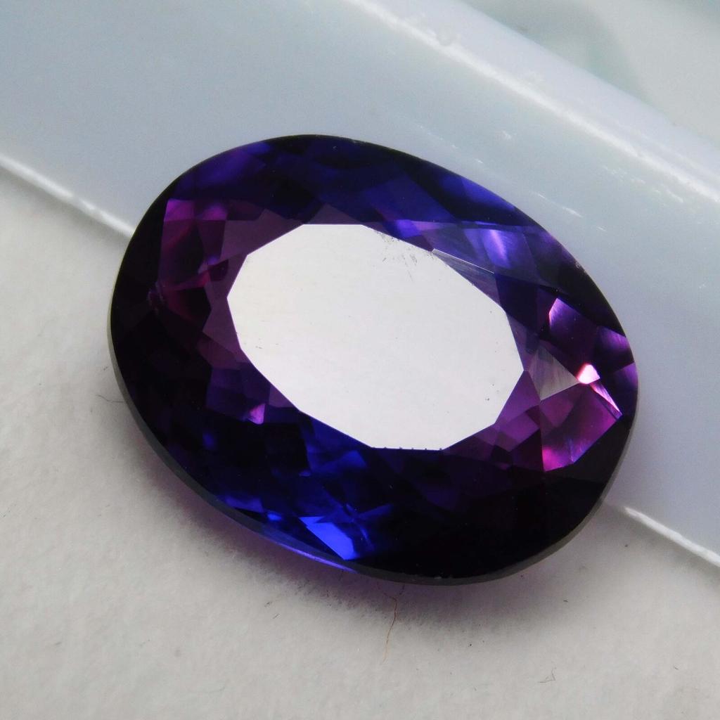 Natural Purple Tanzanite Loose Gemstone 6.00 Ct Oval Cut for Jewelry Making and Gem Collections