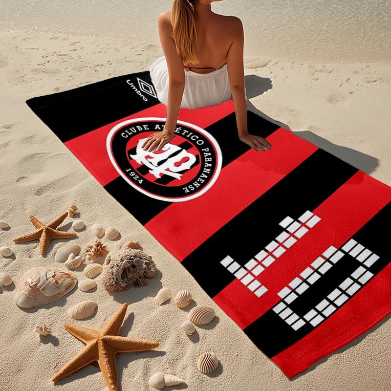 Atletico Mineiro Beach Towel, Quick-drying, Easy to Care for, Use for Both Fitness and Beach Vacations,Sports Essential Fan Gift