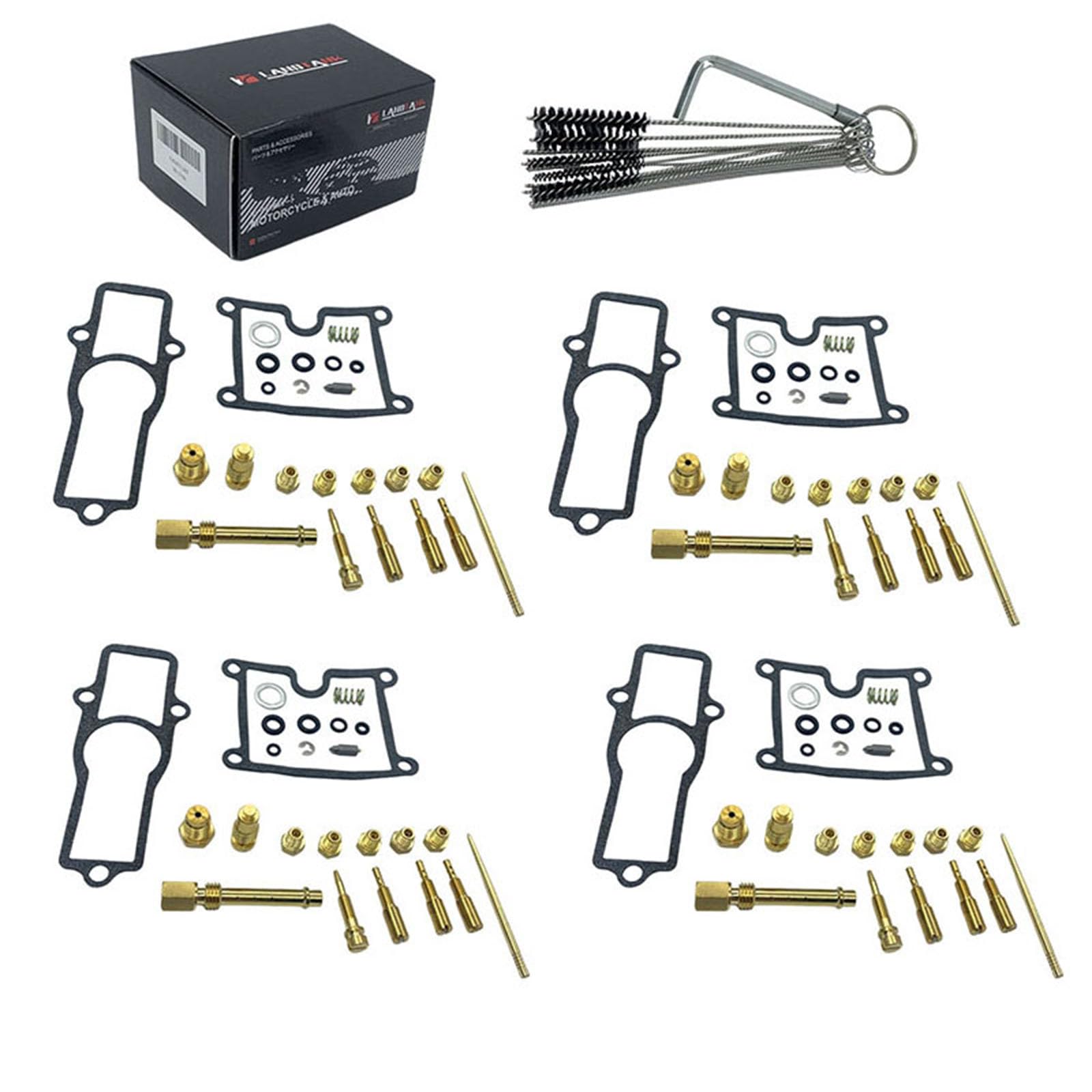 

LandTank Kawasaki Z400FX KZ400E Carburetor Overhaul Kit E1 E2 E3 E4 E4A E4B Cab