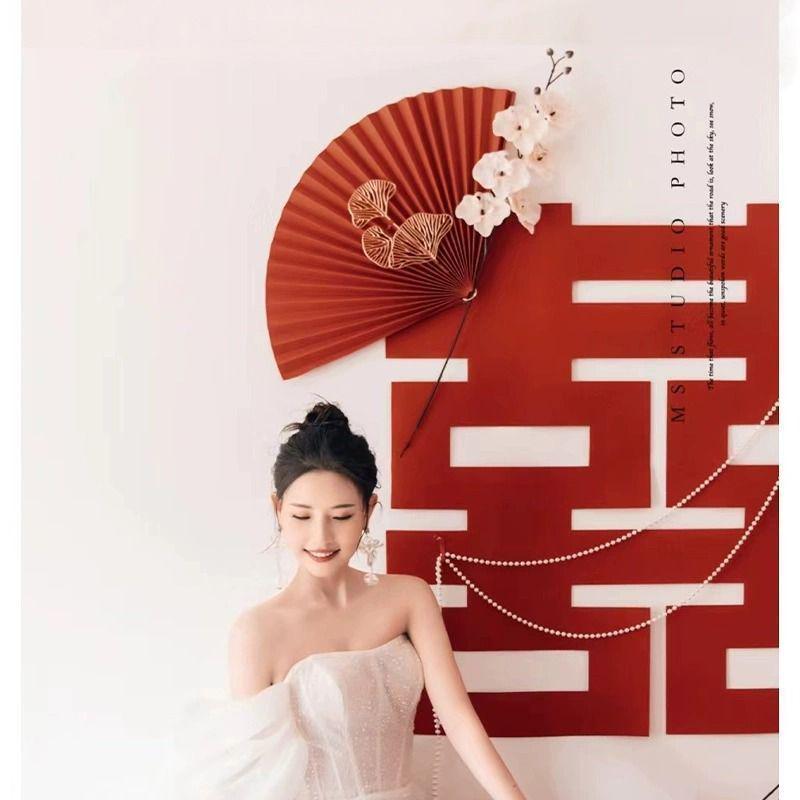 Doppeltes Glück Hochzeitszimmer Deko Set: Wandtattoos für das Schlafzimmer eines Ehepaares