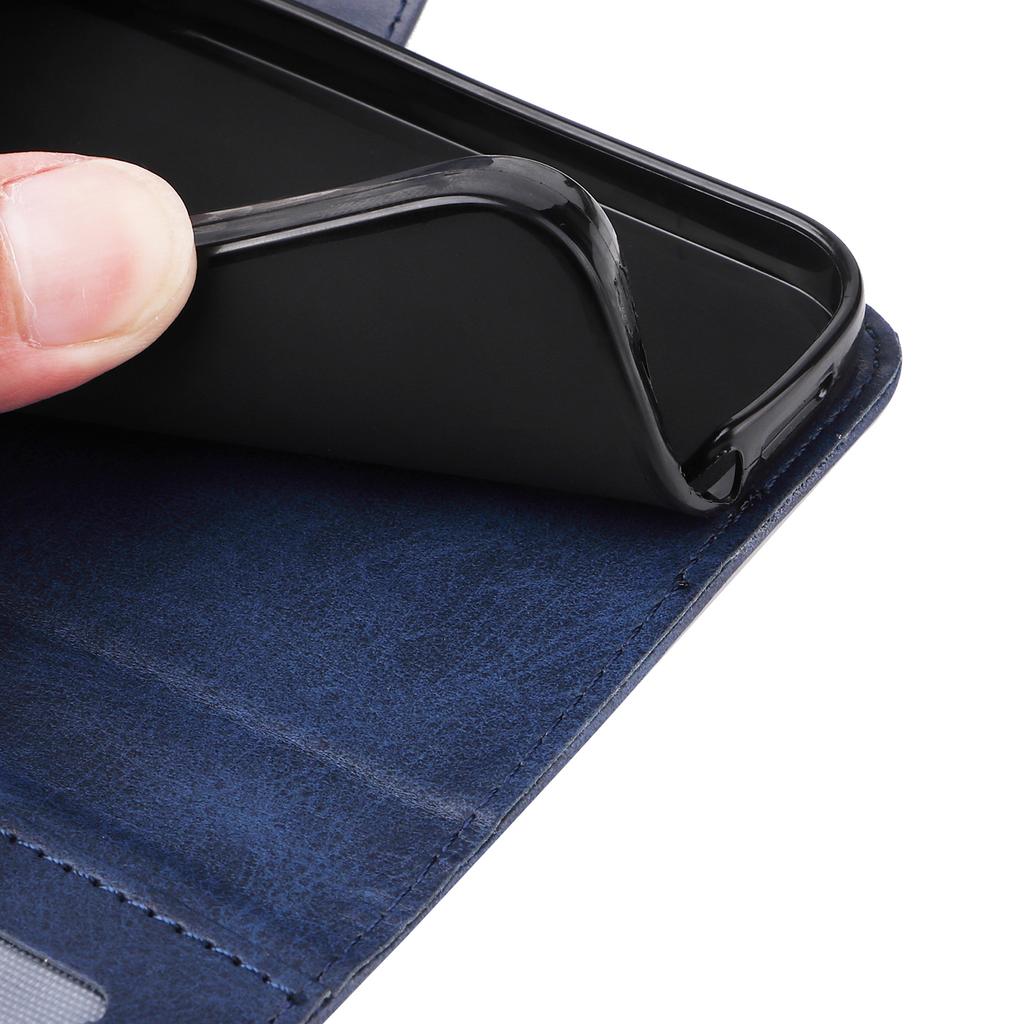 For Xiaomi Redmi 13C 4G/5G/13R 5G/Poco M6 5G/Poco C65 4G Case Shockproof PU Leather Phone Cover Calf Texture Phone Shell