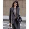 Demana Women's Wool Blend Business Suit Jacket