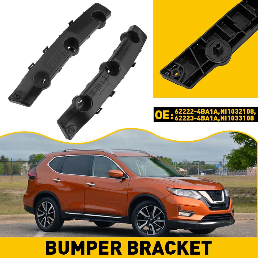 Links+Rechts Stoßstangenträgerhalterung Passend Für Nissan Rogue 2014 2015 2016 2017 2018 2019 62222-4BA1A 62223-4BA1A NI1032108 NI1033108