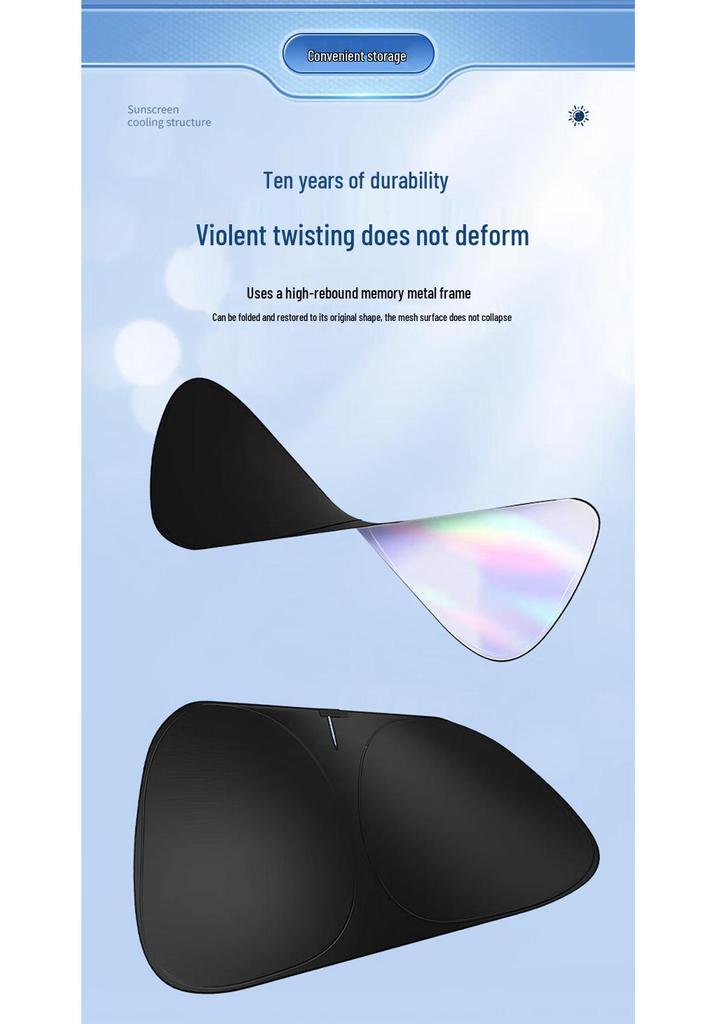 Sonnenschutz-Windschutzscheibenabdeckung für AITO New M5/M7/M8/M9 und Luxeed R7 - Sonnenschutz und Wärmeisolierung