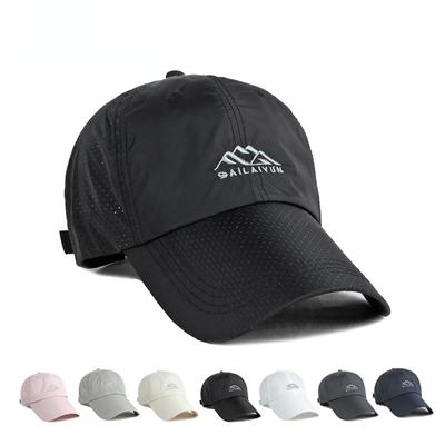Spring Summer Women Men Hats Sport Cap Golf Fishing Hats Quick Drying Waterproof Baseball Caps Adjustable Sun Hats