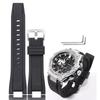 Silikonový řemínek na hodinky pro Casio G-Shock GST-W120L S130L S310 B100 GST-W100G Pánský gumový náramek Řemínek řady GST 26*14mm