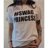 Ästhetisches 2000er Gothic Grunge Damen Vintage Lässiges Kurzarm-T-Shirt Mädchen Druck Crop Top Streetwear Y2k Mode Baby-T-Shirts