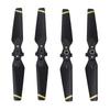 4PCS Drone Propeller ABS Quick Release 4730F Foldable Drone Propeller Replacement for Spark Gold Decor