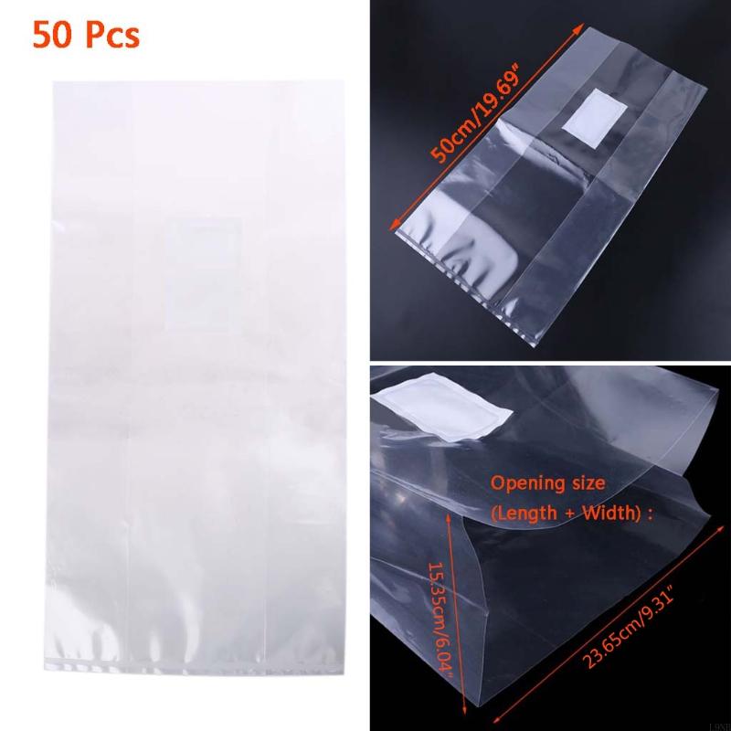 10/20/50pcs Mushroom Growth Bags High Temperature Plastic Planting Bag Agriculture Gardening